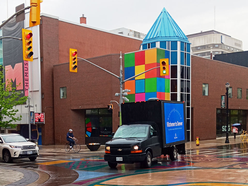 Grow More Campaign at Downtown Kitchener for Skyscanner