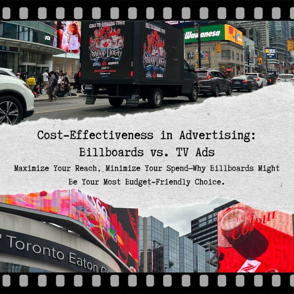 Are billboards cheaper than TV ads