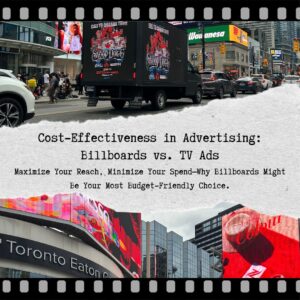 Are billboards advertising cheaper than TV ads?