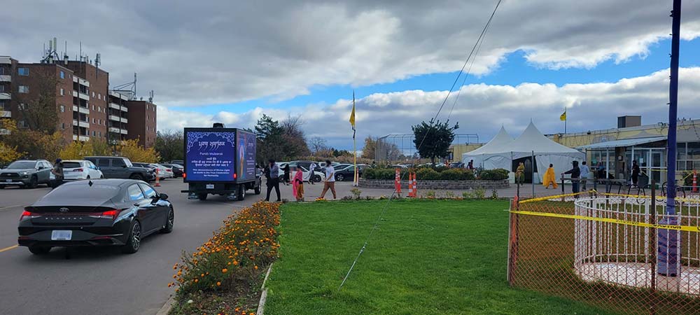 Brampton LED media truck