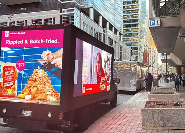 loblaws led truck campaign during blue jays game at rogers center Toronto ON