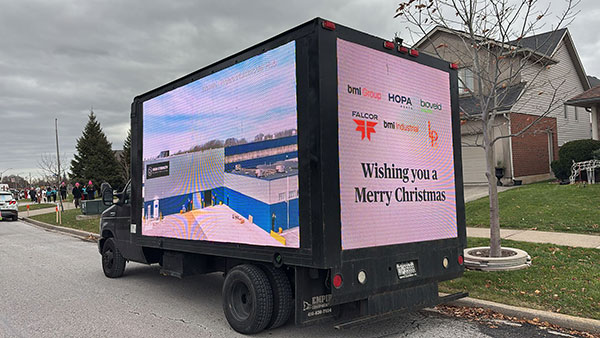 Throld ON Parade Media Truck Campaign