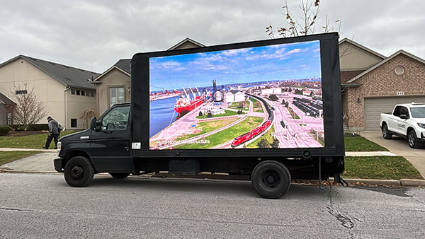 Throld ON Parade Media Truck Campaign