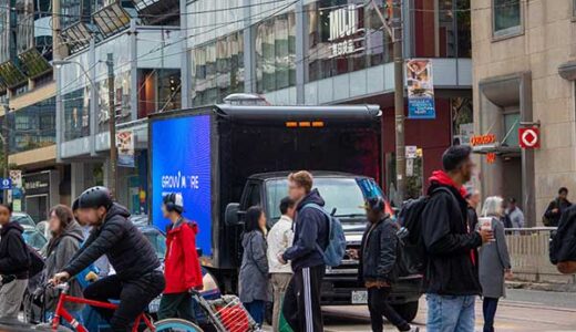 mobile led billboard advertising partner canada