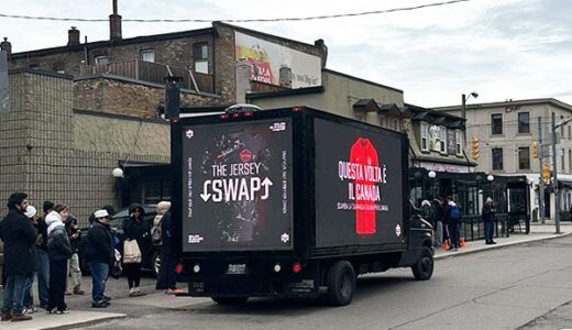 The jersey swap canada soccer game