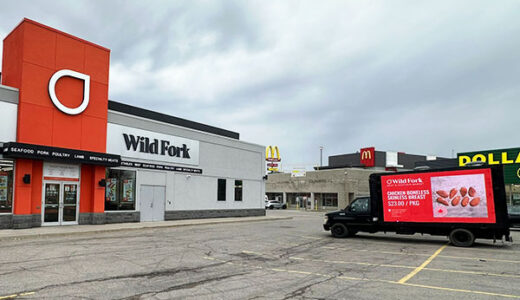 Wild Fork Media truck campaign at Whitby