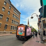 Radio Canada Montreal Media Truck Campaign
