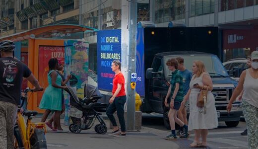 media truck election advertising Canada