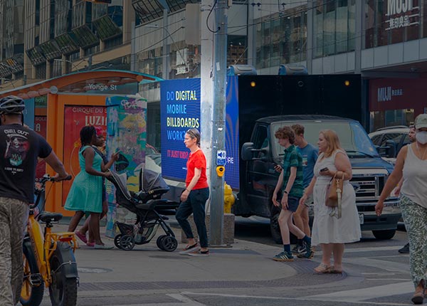 media truck election advertising Canada
