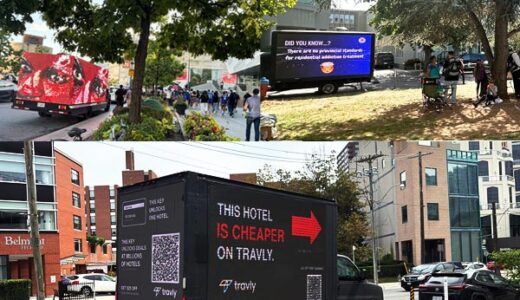 uses of mobile LED trucks